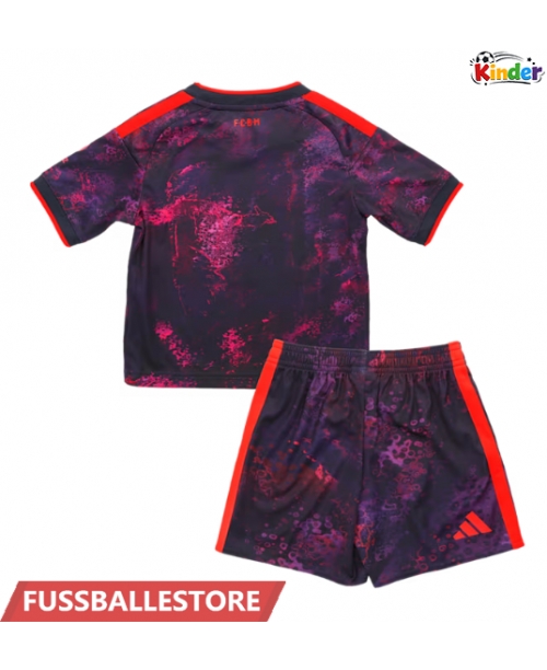 Günstige Bayern Munich 3rd trikot Kinder 2026-27 Kurzarm (+ Kurze Hosen)